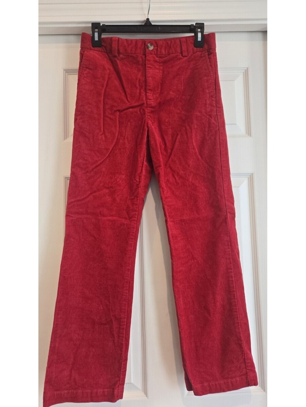 ✨ Vineyard Vines Boys Classic Club Corduroy Red Pants Size 16 NWOT ✨